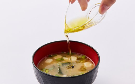 ≪110g×5本≫　国産えごま油「搾りたて」一番搾りのエクストラバージンオイル　大阪産(もん)認定品【1696331】