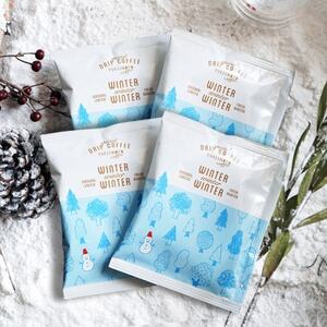 辻本珈琲 オリジナルドリップコーヒー「WINTER winter WINTER」500杯セット【1683285】