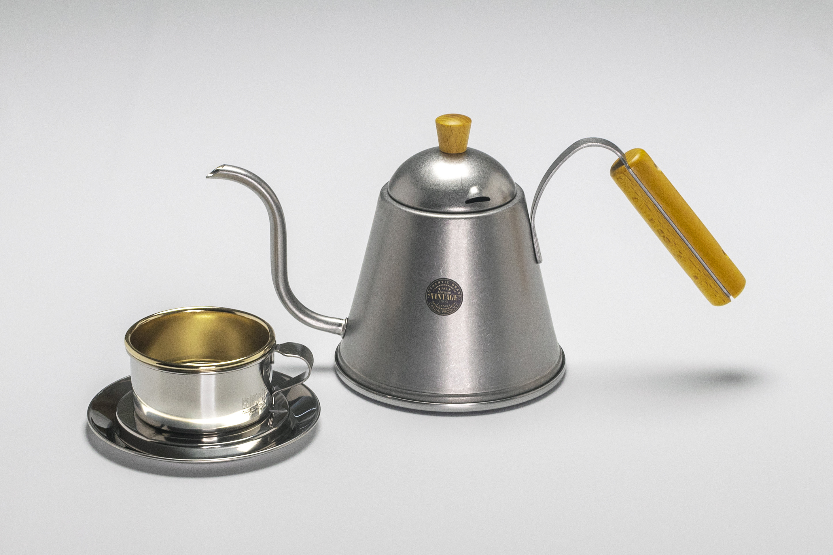 
            カフェテリアコーヒードリッパー・ヴィンテージバールドリップポット 2点セット FCCS020009
          