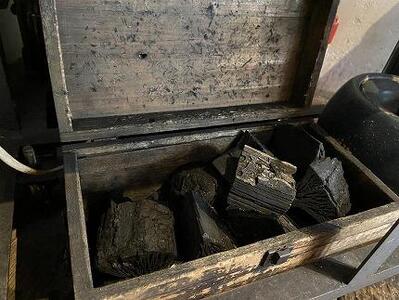 自家焙煎炭焼きコーヒー豆　箱なし簡易パック500ｇ（豆）