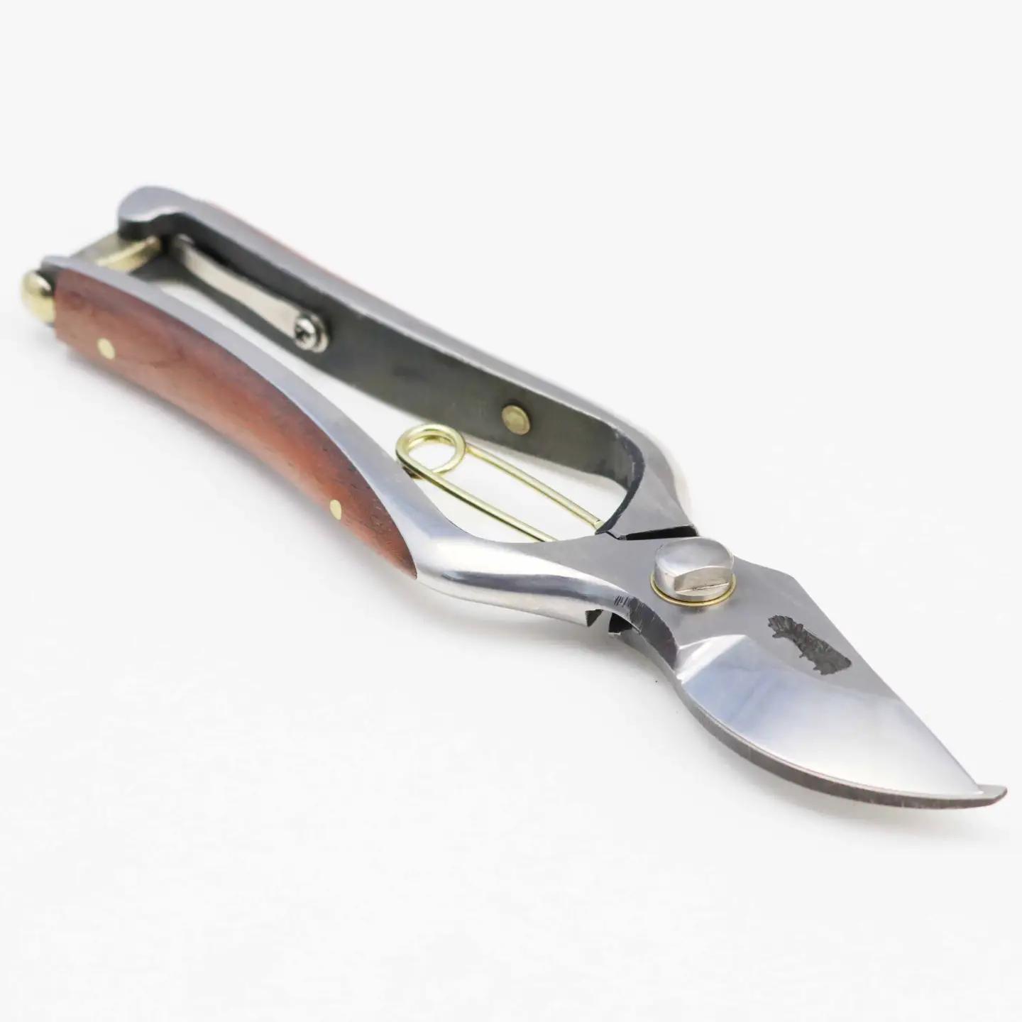 本鍛造剪定鋏SP bubinga T106 [外山刃物] 燕三条製 盆栽 プロ仕様 園芸鋏 宗家秀久