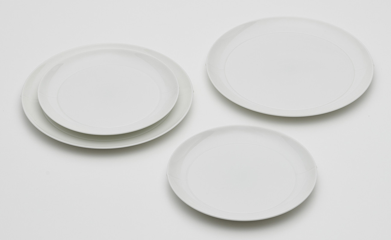 
            2016/ CM Plate set【2016/オリジナル】有田焼 食器 器 皿 中皿 食器セット 4点 プレート ホワイト シンプル AA70-181
          