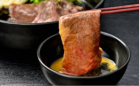 【PRキャンペーン対象】近江牛 赤身 すき焼き 500g 4等級以上 未経産雌牛 モモ 森三商会 GM05W 【 近江牛 】 牛肉