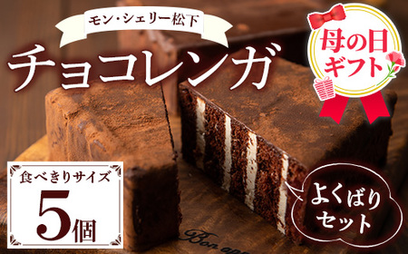 ＼令和8年 母の日／食べきりチョコレンガ ５個セット【MDA-001H】