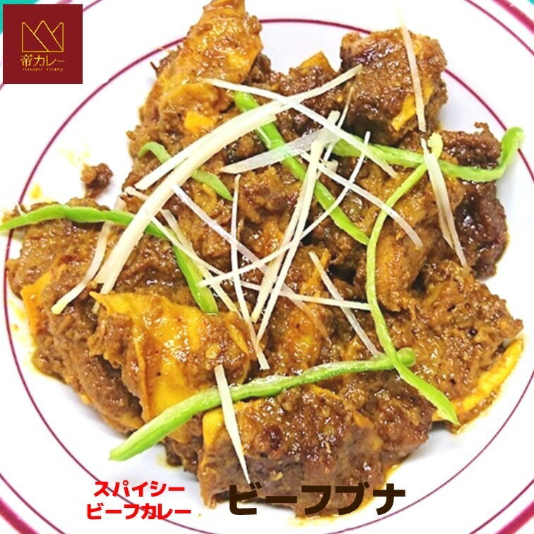 【ふるさと納税】牛肉ごろごろスパイシーカレー（ビーフブナ）5袋セット