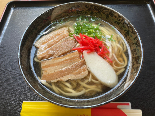 【そば処 玉家】三枚肉そば 4食セット【定期便】毎月6回