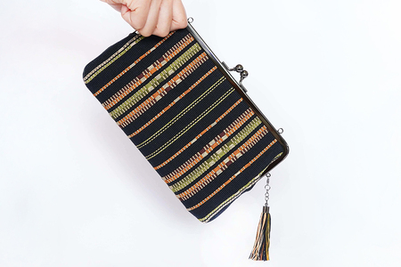 shuriori minibag　濃紺 182-4