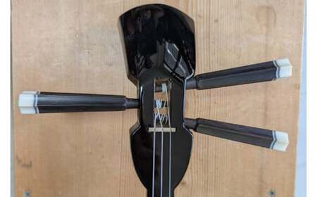 「三線工房ダイキ」南洋白木　蛇皮二重張り三線セット｜三線 沖縄 楽器 音楽 日本 セット 三線工房 沖縄三線 おきなわ 送料無料 豊見城市(CU002)