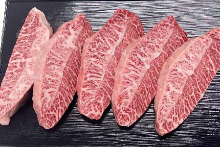 【12か月定期便】【A4～A5】佐賀牛ミスジステーキ 約500g(小分け)×12回(H112264)