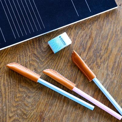 ふるさと納税 庄内町 栃木レザーえんぴつキャップ 3個セット |  | 01