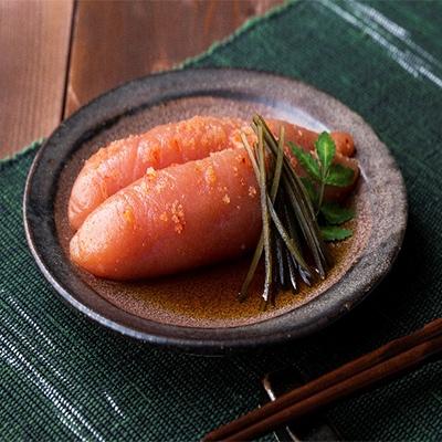 ふるさと納税 大野城市 福ふく　だし仕込み壺漬け明太子(150g)小石原焼の壺入り