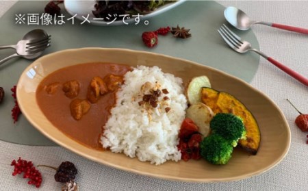 肥前吉田焼オーバルプレート-Classicalcolor-2点 NAZ103 