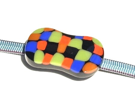 帯留め「モザイク・O」