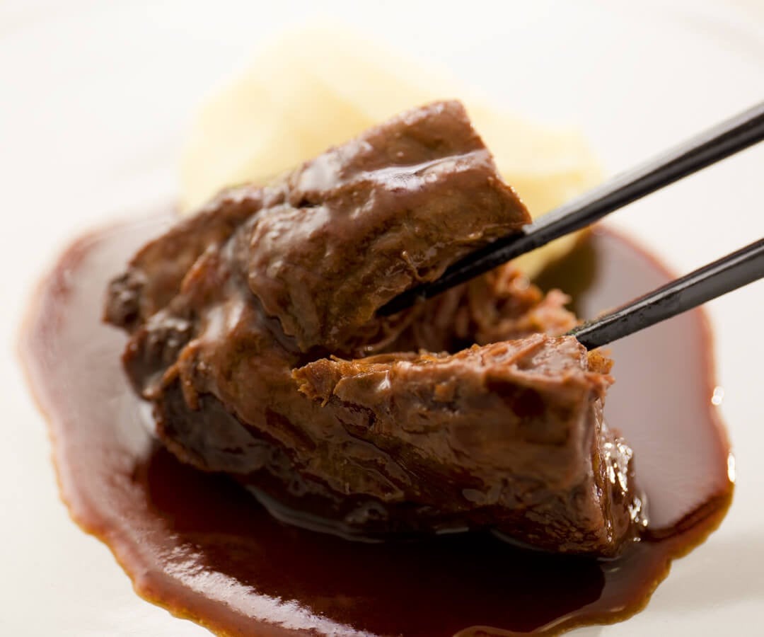 【DEGUSTATION】フレンチレストランが作る「和牛頬肉の赤ワイン煮」セット