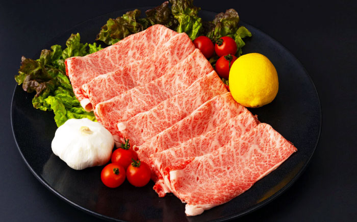 【全6回定期便】【A4～A5ランク】長崎和牛 スライスセット 1.4kg（モモ600g・肩ロース400g・リブロース400g）《壱岐市》【シュシュ】 牛 牛肉 和牛 国産 長崎和牛 しゃぶしゃぶ すき