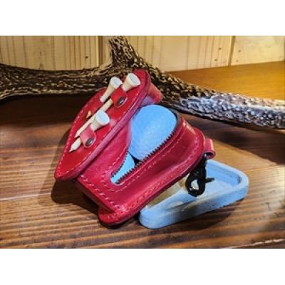 ふるさと納税 小浜市 ゴルフボールケース3【レッド】 |  | 01