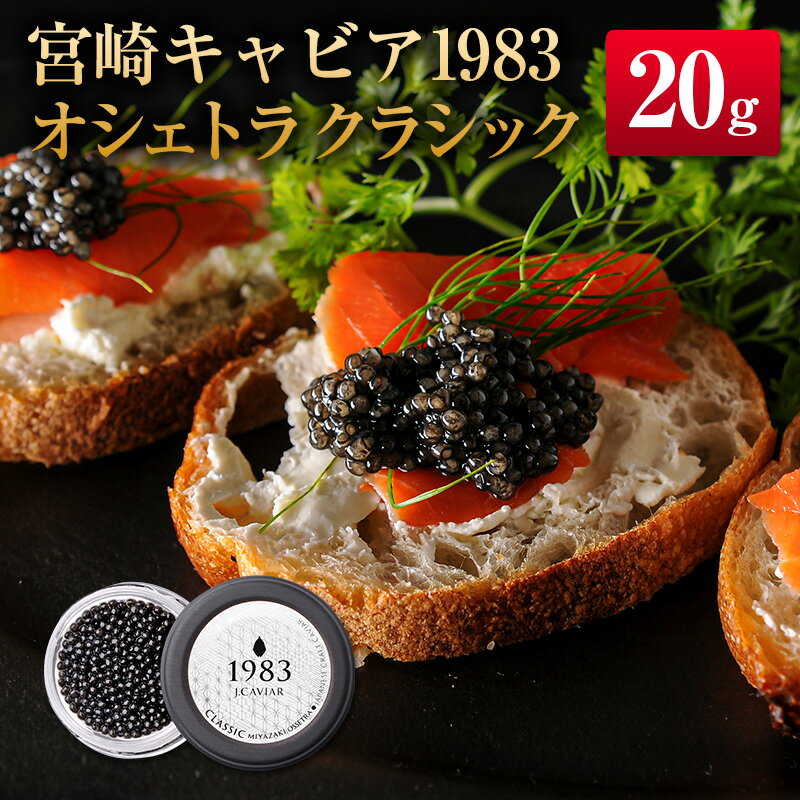 【ふるさと納税】宮崎キャビア1983 オシェトラ クラシック (20g)