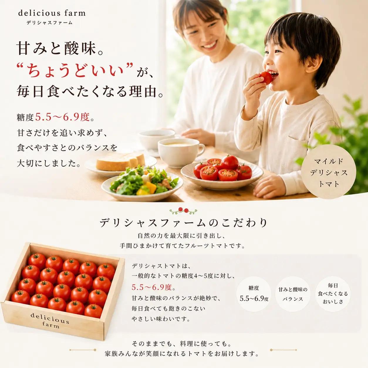 トマト マイルドデリシャス1kg とまと【delf044】