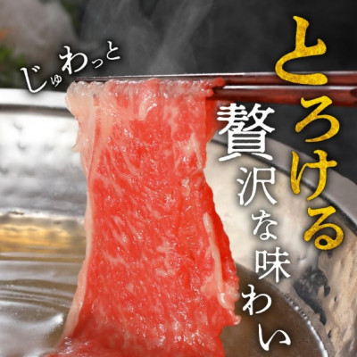 松阪牛 しゃぶしゃぶ シルクロース(肩ロース) 500g【配送不可地域：離島】【1422324】