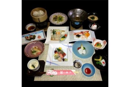 はも懐石ペアチケット（割烹 嘉乃） | 老舗 名店 鱧 ハモ 絶品 懐石料理 お食事券 お食事チケット ペアチケット チケット 大分県 中津市