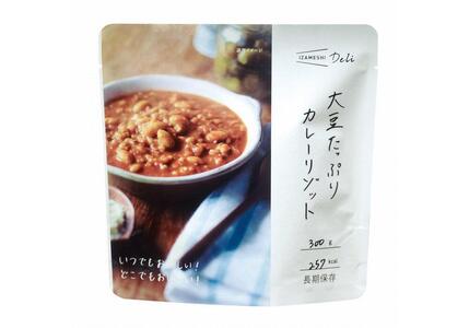 【3年保存】 長期保存食 イザメシDeli 大豆たっぷりカレーリゾット 18個/1ケース 非常食 保存食 備蓄食 防災 防災用品 パウチ 備蓄 災害対応食 食品 災害食 防災用