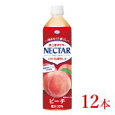 【ふるさと納税】不二家　ネクターピーチ「900ml×12本」【飲料 ネクター ピーチ 桃 ジューシー とろける まろやか ジュース 長野県 安曇野市 信州】