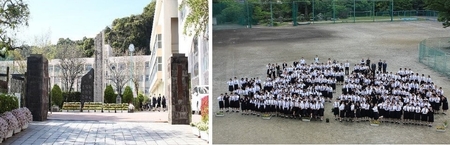 【母校応援ふるさと寄附金事業】（返礼品なし）2.鹿児島女子高等学校 KS-100000-2 母校 応援 ふるさと寄附金事業 鹿児島女子 高校 高等学校 高校生 学生 鹿女子 市立 教育 活動 支援 部