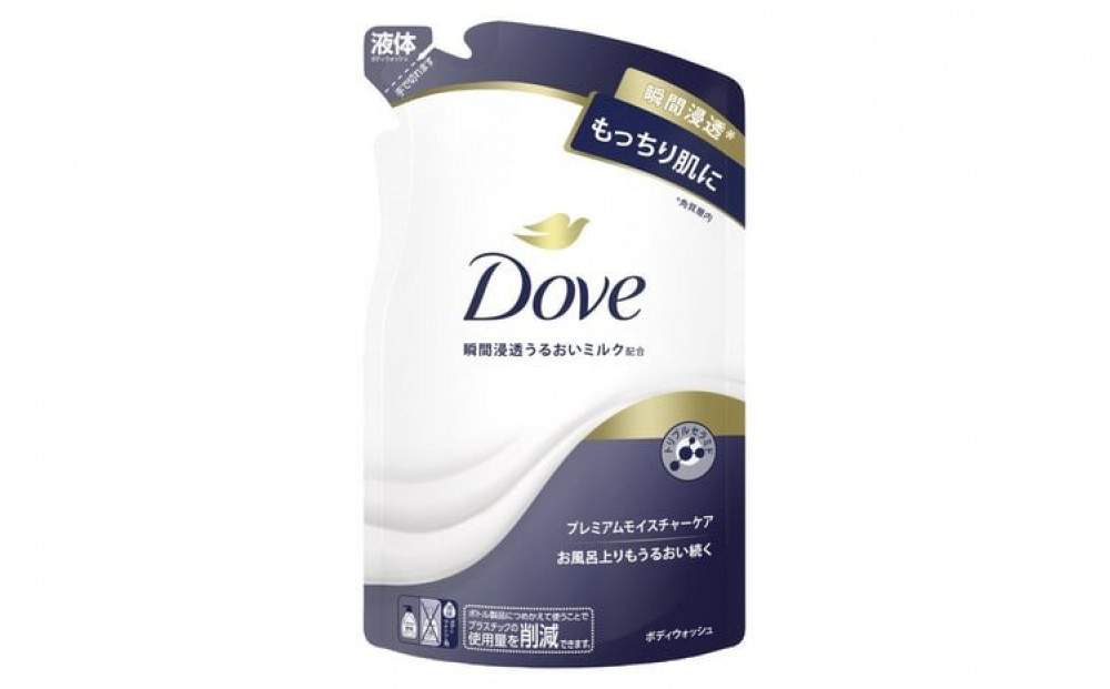ダヴ ボディウォッシュ プレミアム モイスチャーケア 330g 5個　※離島への配送不可