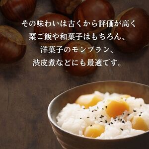 【京都の秋の味覚 丹波栗】 2Lサイズ 1kg  丹波栗