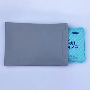 発熱時や夏場の睡眠に【アイスまくらカバー　Ｅ寝！】-3層構造タイプ- 　【カラー：ピンク】
