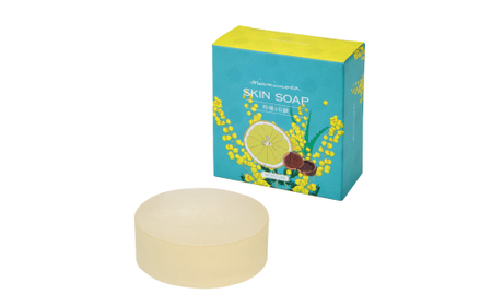 【 ミアミモザ 】 ミアミモザ スキンソープ 100g 1個 天然香料 が ふんわり 広がる クリーミー 泡 洗顔 洗顔フォーム 石鹸 石けん せっけん ギフト プレゼント 美容 コスメ スキンケア 