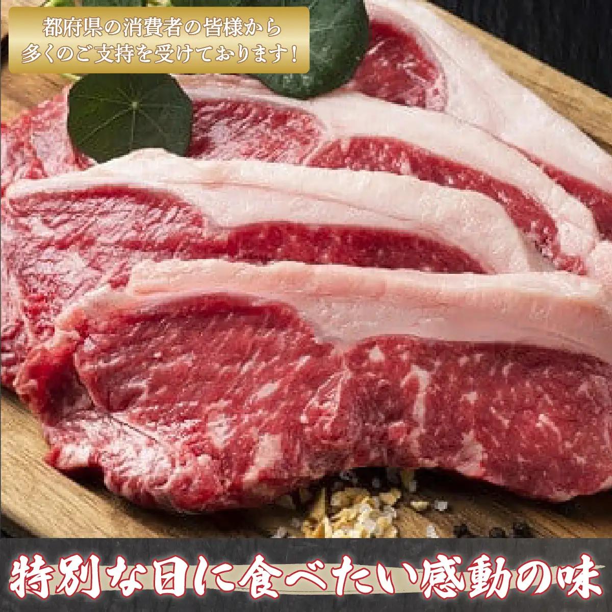 とかち鹿追牛ロースステーキ（Cセット） 180g×4 SKA005 【 人気 おすすめ  北海道  送料無料 】