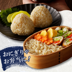 a13-080　かんたん玄米1kg　玄米、白米みたいに炊けちゃいます！　安心・安全 特別栽培 農薬7割減のお米で作りました