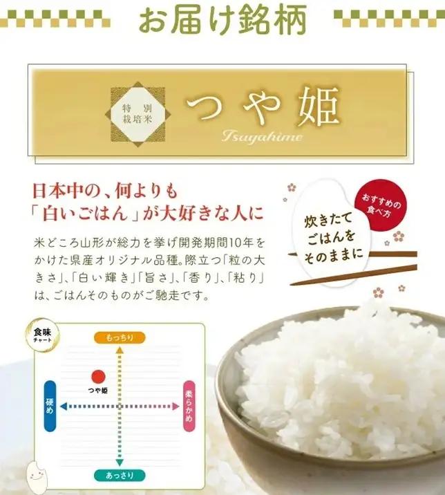 SH0071　11月中旬発送開始／【6回定期便】令和8年産 ［無洗米］つや姫　5kg×6回(計30kg) 農家直送 HO