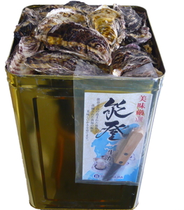 石川県七尾産 能登かき 殻付き 一斗缶（約80個） ※2026年12月～発送