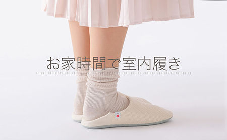 バブーシュ スリッパ Sサイズ ジャブジャブ洗える！ 柔道衣生地で作った 九櫻刺子バブーシュ ルームシューズ シューズ 刺子 生活雑貨