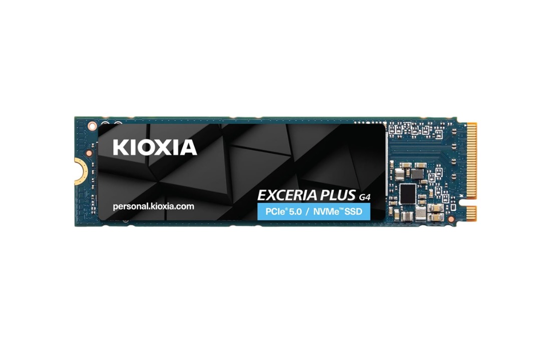 キオクシア（KIOXIA）PCIe? Gen5x4 内蔵SSD EXCERIA PLUS G4 2TB NVMe M.2 Type 2280 (最大読込: 10,000MB/s)
