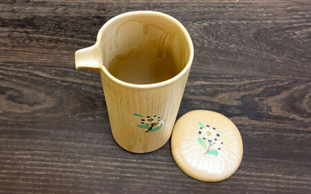 【瀬戸焼】一凛の花ビスク 片口切立酒器セット【まるたか水野コーポレーション】[BBBF009]お猪口 盃