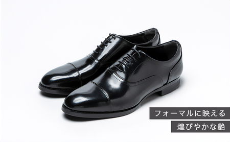 倭イズム ( ヤマトイズム ) 牛革 マッケイ ビジネスシューズ 紳士靴 YAP400 （ ブラック ） 28.0cm