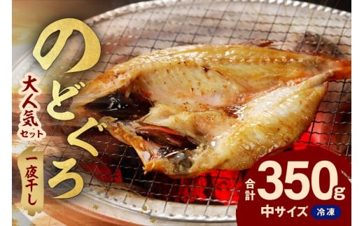 シーライフ のどぐろ一夜干し3～4枚で計350g 「大人気セット」 アカムツ 干物 一夜干し 手頃 小分け 個包装 贈答 ギフト プレゼント 贈り物 【005_2063】