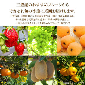 フルーツ王国みとよのこだわり6品定期便（6回）【配送不可地域：北海道・沖縄県・離島】_M02-0210