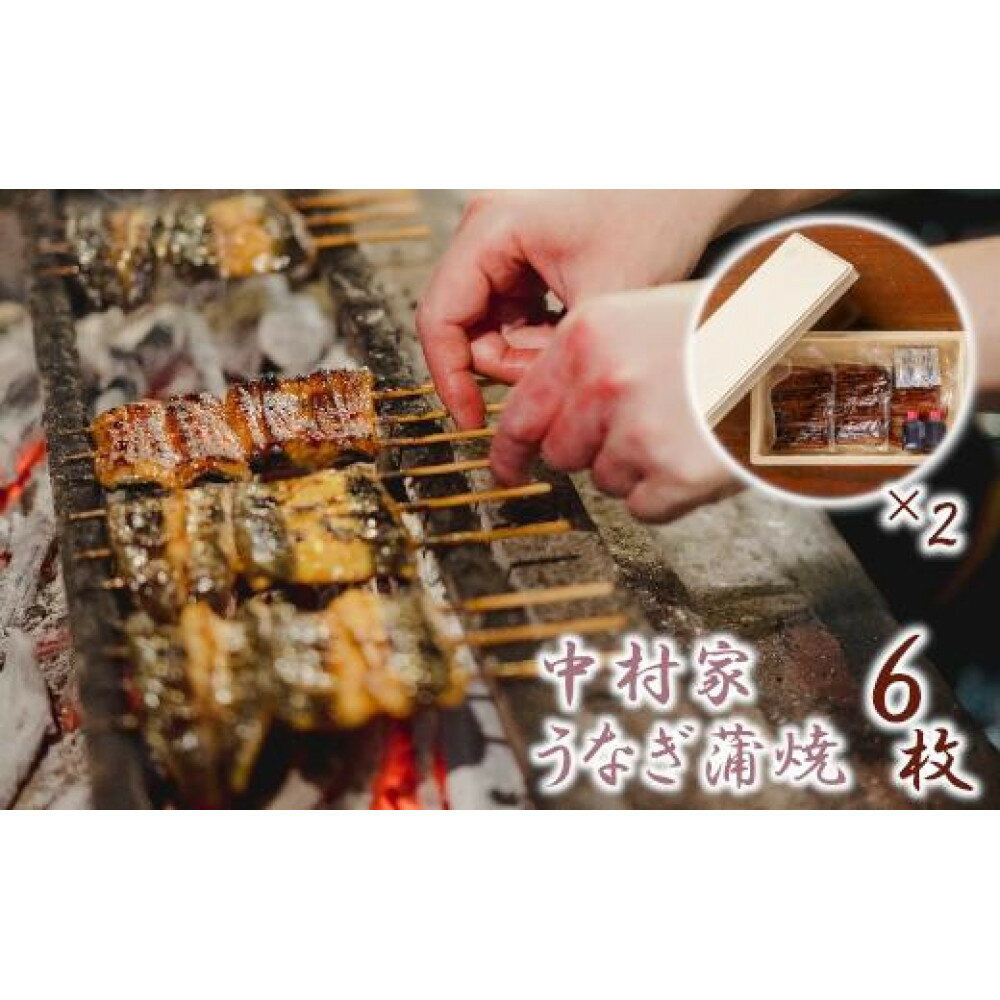 【ふるさと納税】【中村家】浜松産うなぎ　かば焼　6枚入【11100-0152】 | うなぎ 国産 浜松産 鰻 ウナギ 蒲焼 土用 丑の日 ふわとろ 秘伝のタレ 浦和のうなぎ 浦和のうなぎを育てる会 埼玉県 さいたま市 浦和 中村家