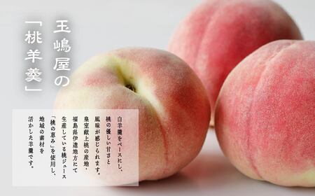 二本松の名物《玉嶋屋の桃玉詰め合わせ》10個入り【御菓子師　玉嶋屋】