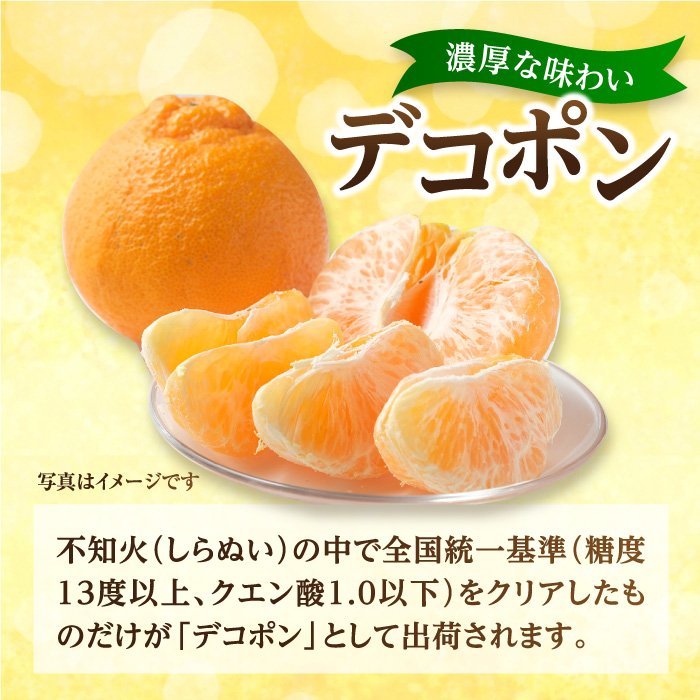 【1月中旬〜3月下旬発送】佐賀県産 みかん「デコポン」5kg 吉野ヶ里町/リエンサーク [FCC007]