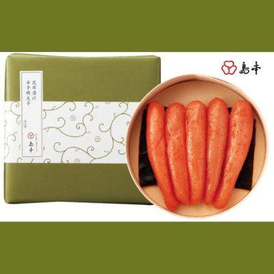 ふるさと納税 大川市 北海道産近海子使用・昆布漬け辛子明太子一本物　240g |  | 03