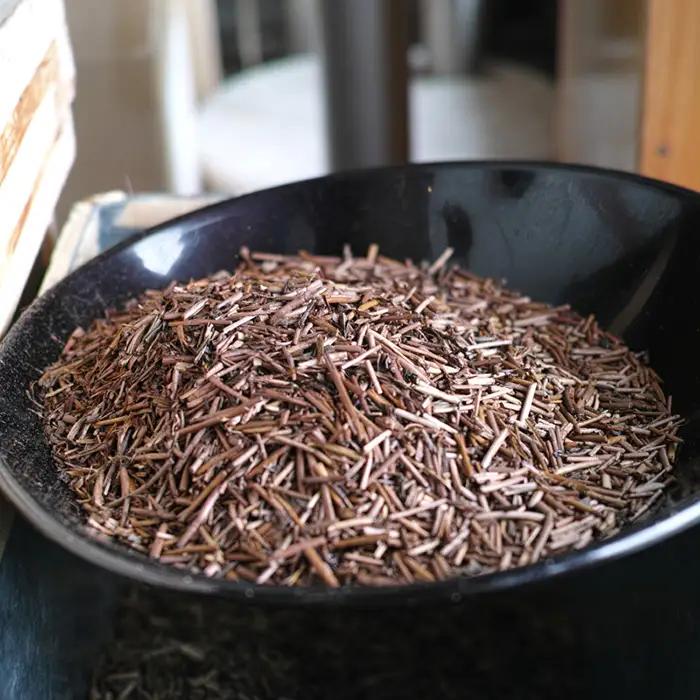 自家焙煎炒りたてほうじ茶 100g×5袋［中山道 鴻巣宿 立川園茶舗］ No.015