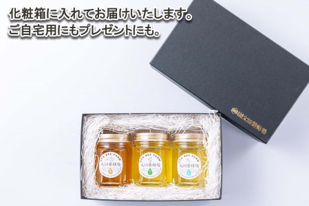 北海道産 はちみつ 3種 計 390g 各130g 新ひだか町 推奨品 セット A