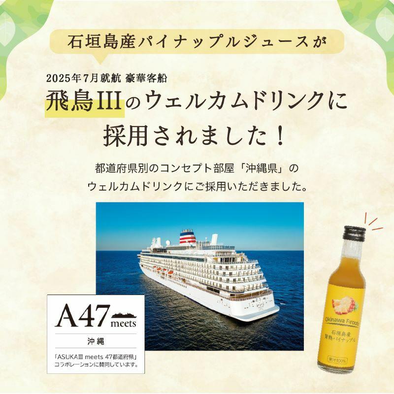 石垣島産 パイナップルジュース 200ml×10本 | 沖縄県 石垣市 石垣島 南国 フルーツ 果物 パイン ジュース 飲料 ドリンク