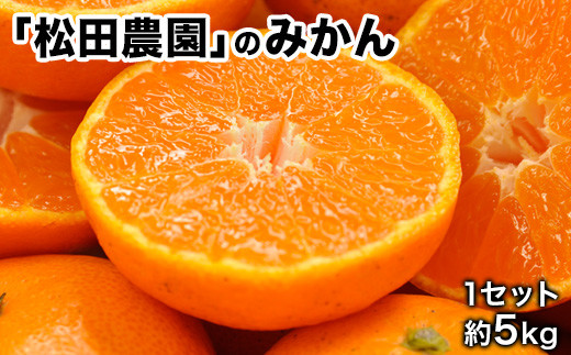 
                  『松田農園』のみかんたっぷり約5kg (S-2Lサイズ)《11月上旬-12月下旬頃出荷》ジューシーで甘い♪  予約受付中 【日付指定不可】 フルーツ 秋 旬 熊本県 玉名郡玉東町『松田農園』手間暇かけたこだわりのミカン 
                