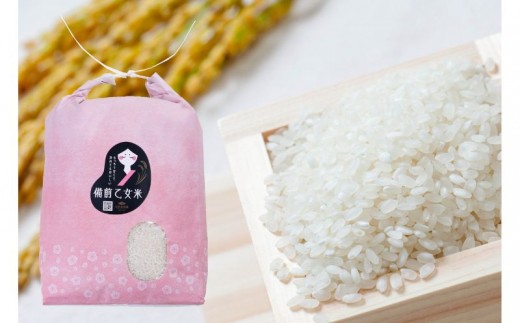 令和8年産 新米 先行予約 備前乙女米 白米5kg×1袋 岡山県産 | 米 お米 白米 精米 特A きぬむすめ 石原果樹園 【ishk049-01】